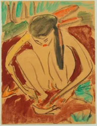 Crouching Girl
